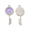 Alloy Enamel Pendants ENAM-B050-08P-3