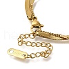 304 Stainless Steel Double Layered Heart Pendant Necklaces for Women NJEW-H046-04G-4