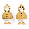 PVC Plastic Cartoon Pendants X-PVC-G003-02B-3