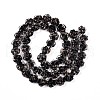 Luminous Handmade Gold Foil Glass Beads Strands FOIL-N029-01I-3