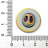 304 Stainless Steel Flat Round Brooch Brooch Base Settings STAS-S172-10B-M-3