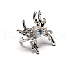 Butterfly Glass Imitation Moonstone Cuff Rings PW-WG927B8-01-1-1