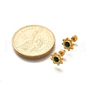 Ion Plating(IP) 304 Stainless Steel Sun Stud Earrings EJEW-A118-10G-01-5