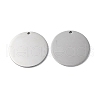 Non-Tarnish 304 Stainless Steel Pendants STAS-Q308-09V-P-1