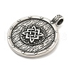 Viking 316 Surgical Stainless Steel Pendants STAS-E212-76AS-2
