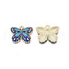 Alloy Enamel Pendants ENAM-N055-105C-3