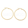 Ion Plating(IP) 304 Stainless Steel Hoop Earrings EJEW-N0016-11G-H-2