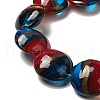 Handmade Gold Sand Lampwork Beads Strands LAMP-C008-03C-3