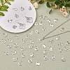 84 Pieces Zodiac Sign Charm Pendants 12 Constellation Charm Pendant Alloy Charm for Jewelry Necklace Earring Making Crafts JX557A-5