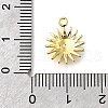 Brass Charms KK-XCP0001-04G-3