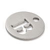 Non-Tarnish 304 Stainless Steel Pendants STAS-F233-M-P01-A-B-2