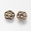 Tibetan Style Alloy Bead Caps MLF9832Y-NF-2