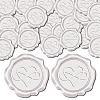 CRASPIRE 25Pcs Adhesive Wax Seal Stickers DIY-CP0009-11B-06-1