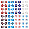 Craftdady Handmade Millefiori Glass Beads LK-CD0001-002-2