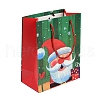 Christmas Paper Santa Claus Printed Tote Bags ABAG-P015-01C-4