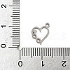 304 Stainless Steel Charms STAS-G355-06A-P-3