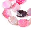 Natural Agate Dyed Beads Strands G-T138-202-3