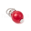 Imitation Pearl Acrylic Charms PALLOY-JF03324-01-4