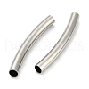 Non-Tarnish 304 Stainless Steel Tube Beads STAS-B047-27I-P-2