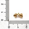 Brass Micro Pave Cubic Zirconia Cup Pearl Peg Bails Pin Pendants KK-K378-67G-3