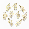 304 Stainless Steel Charms X-STAS-S116-053G-1