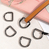 Gorgecraft 12Pcs Alloy Spring Gate Rings FIND-GF0007-10A-4
