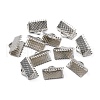Iron Ribbon Crimp Ends E143Y-N-5