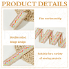 Polyester Jacquard Ribbon OCOR-WH0085-77B-4