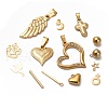 304 Stainless Steel Pendants STAS-MSMC002-03G-1