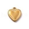304 Stainless Steel Rhinestone Pendants STAS-D300-01G-13-1