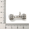 316 Surgical Stainless Steel Pendants STAS-E212-120AS-3