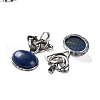 Dyed Natural Lapis Lazuli Pendants G-F777-02AS-09-2
