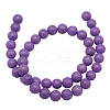 Natural Mashan Jade Beads Strands X-DJAD-8D-24-2-2