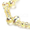 Glass & Iron Beads Mobile Straps AJEW-H153-03B-03-2