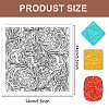 Silicone Clay Texture Mat AJEW-WH0447-023-2