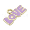 Valentine's Day Alloy Enamel Pandants PALLOY-V001-06E-2