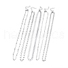 304 Stainless Steel Link Chain Necklaces NJEW-K119-20P-1