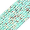 Dyed Synthetic Imperial Jasper Beads Strands G-P575-B09-4x2mm-01-2