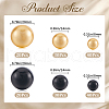 Gorgecraft ABS Plastic Imitation Pearl Beads KY-GF0001-53A-2