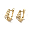 Brass Hoop Earrings EJEW-L271-13KCG-09-1