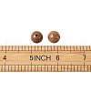 Wenge Wood Beads WOOD-TA0001-27-6