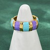 304 Stainless Steel Adjustable Cuff Rings RJEW-Q015-02G-C-4