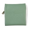 Imitation Leather Jewelry Storage Zipper Bags ABAG-G016-01B-06-2