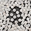 Frosted Transparent Acrylic Beads OACR-F013-12L-2