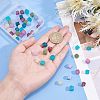  80Pcs 8 Style Natural Gemtone Beads G-NB0003-51-3