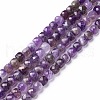 Natural Amethyst Beads Strands G-L581C-002-1