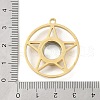 Ion Plating(IP) 304 Stainless Stee Locket Pendants STAS-S132-04G-3