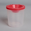 Children's No Spill Plastic Paint Cups AJEW-WH0022-33C-1