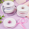 10 Yards Flat Polycotton(Polyester Cotton) Ribbon OCOR-TAC0030-01H-14