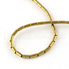 Column Electroplated Non-magnetic Synthetic Hematite Beads Strands G-R259-69D-2